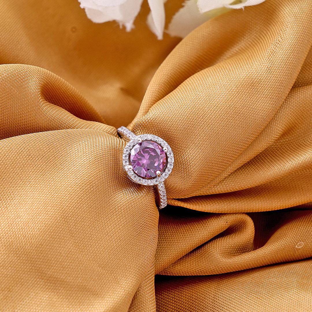 Purple Gemstone Ring