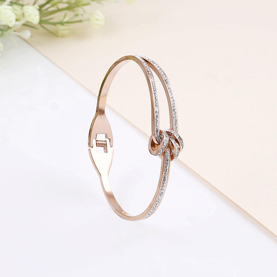 Rose Gold Knot Bracelet