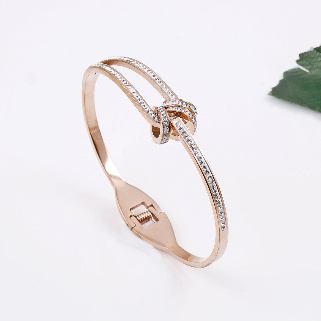 Rose Gold Knot Bracelet