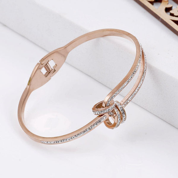 Rose Gold Knot Bracelet