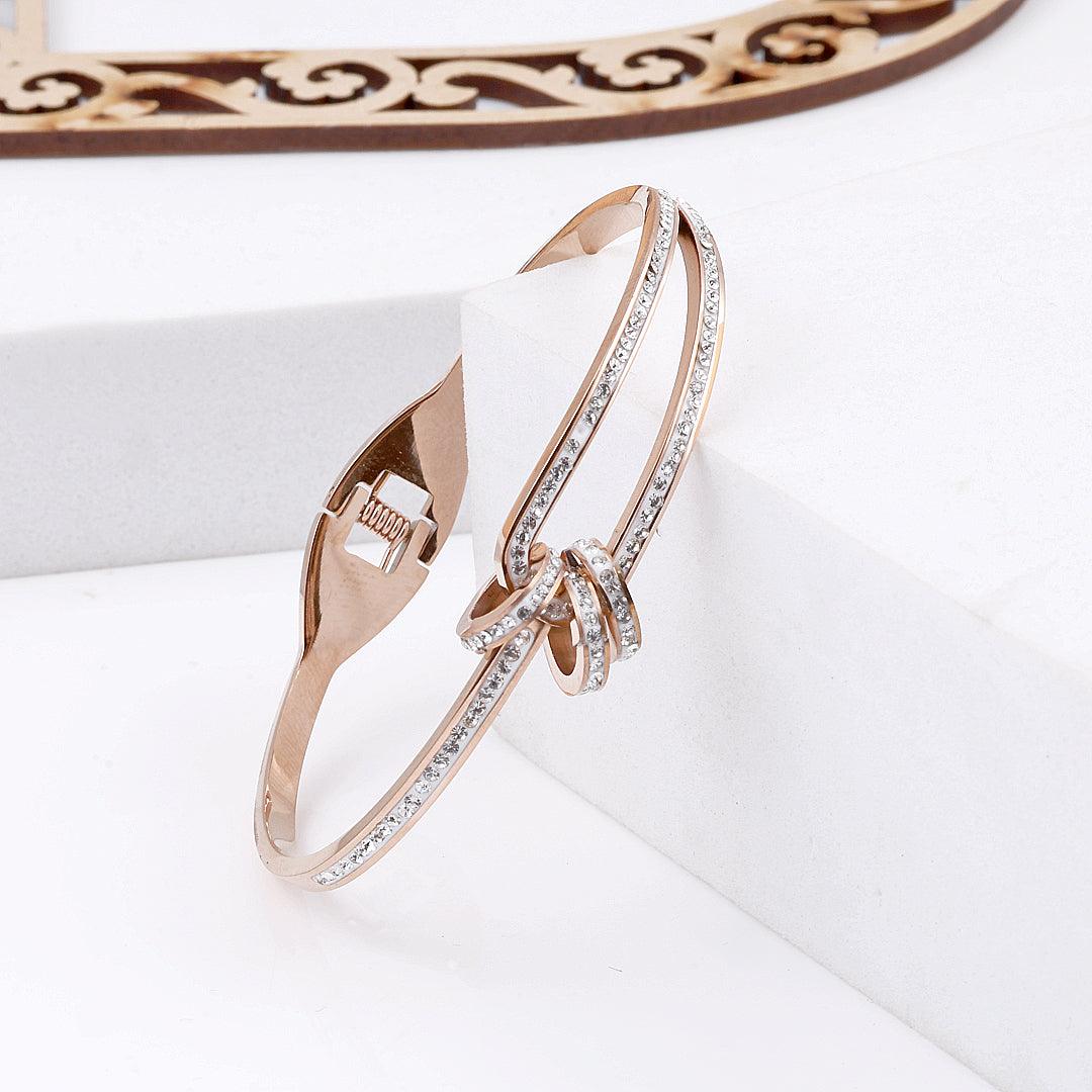 Rose Gold Knot Bracelet