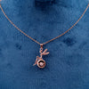 Rose Gold Angle Necklace