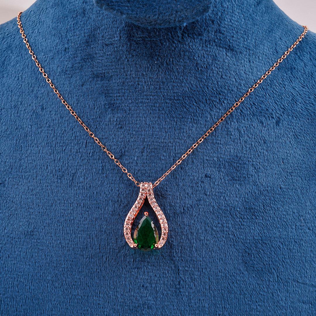 Teardrop Pendant Necklace