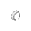Silver Colour White Stone Nosepin