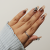 Elegant silver ring
