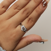Silver Herat Stone Ring