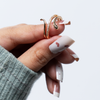 stylish snake ring