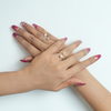 Tulip stylish elegant ring