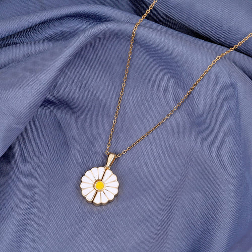 Sunflower Necklace Daisy Necklacei