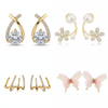 Pack Of 4 Stylish Look Earrings