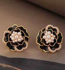 Flower Rose Stud Earring