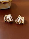 Multi Layer Stud Earring