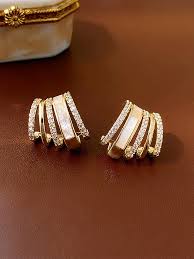 Multi Layer Stud Earring