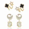 Pack Of 2 Stylish Fancy Earring
