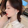 Stone Studded Bow Earring