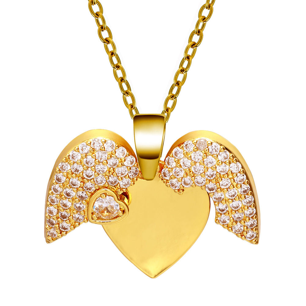 Chic Heart Shaped Pendant Necklace