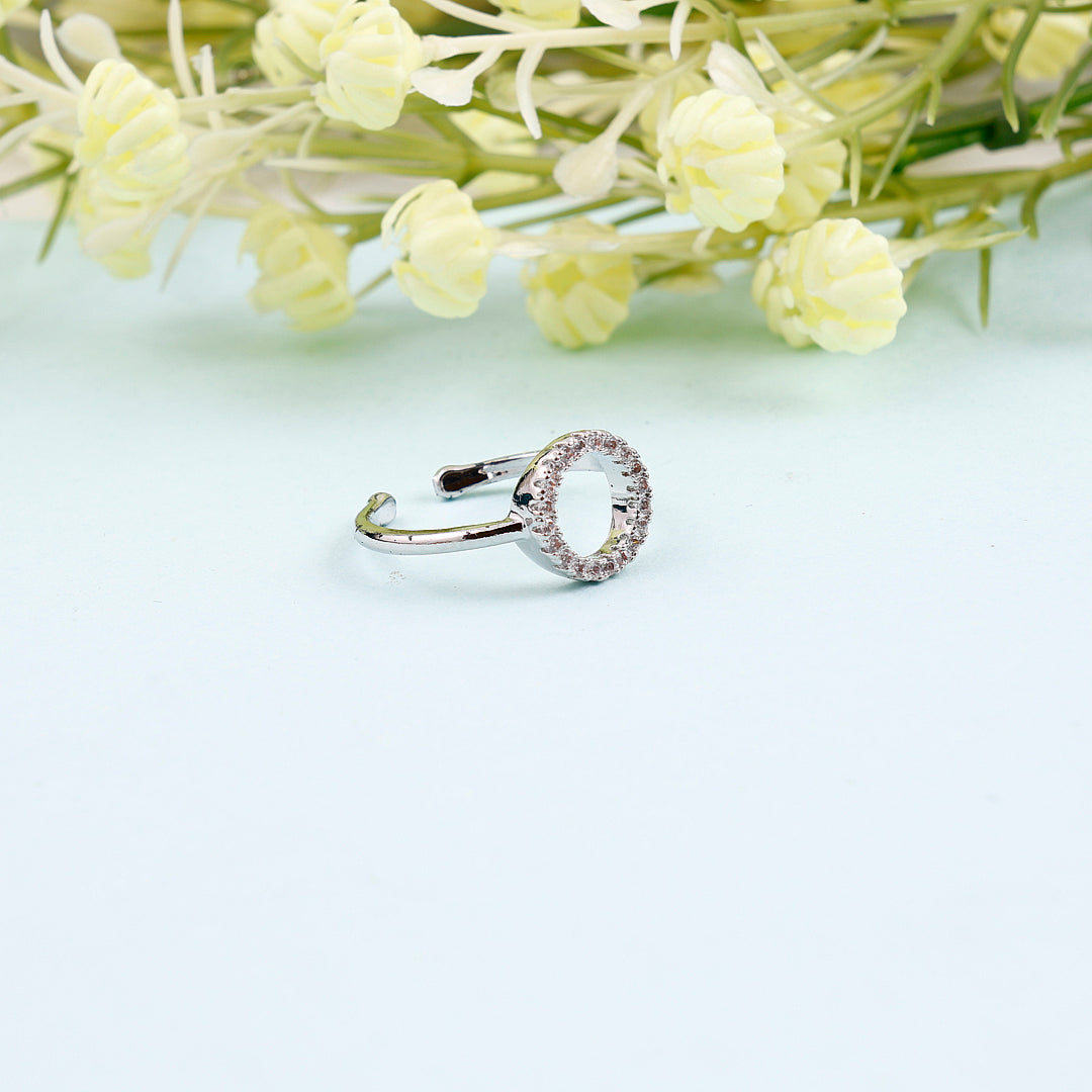 Circle Round Crystal Ring