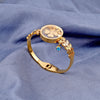 Evil Eye With Gold Plated Flower Bracelet