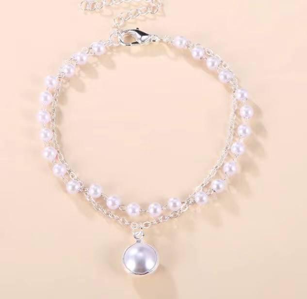 White Pearl Bracelet