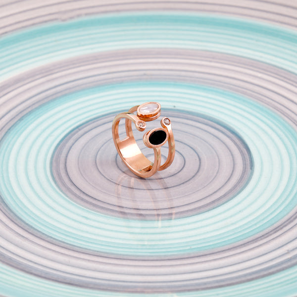 Roman Double Round Ring