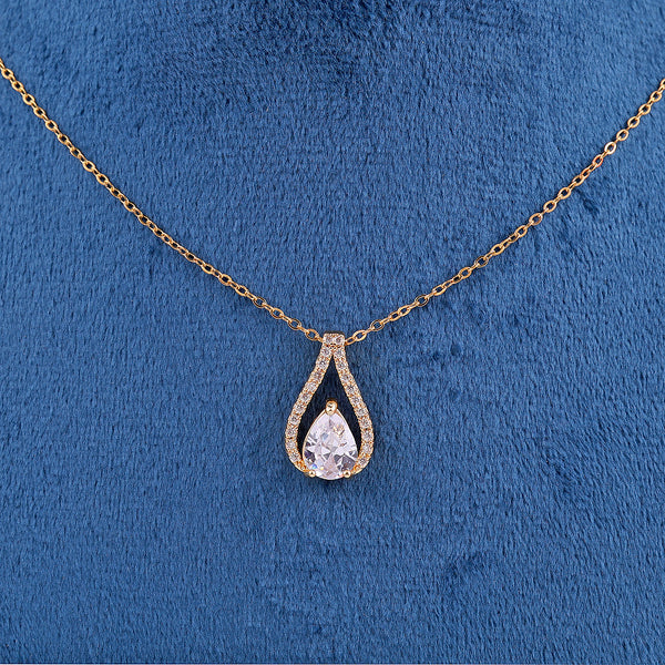 White Crystal necklace