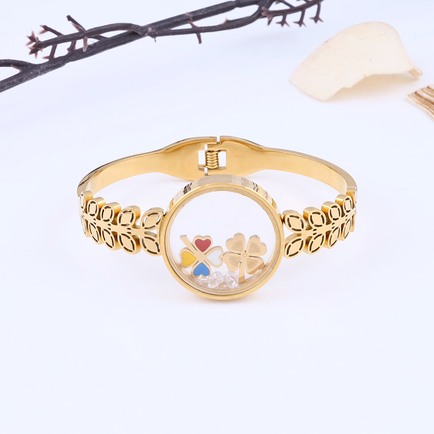 Multi Colour Flower Finish Bracelet