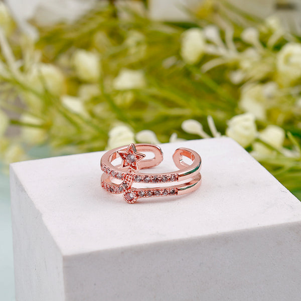 Zirconia Super Sparkling Ring