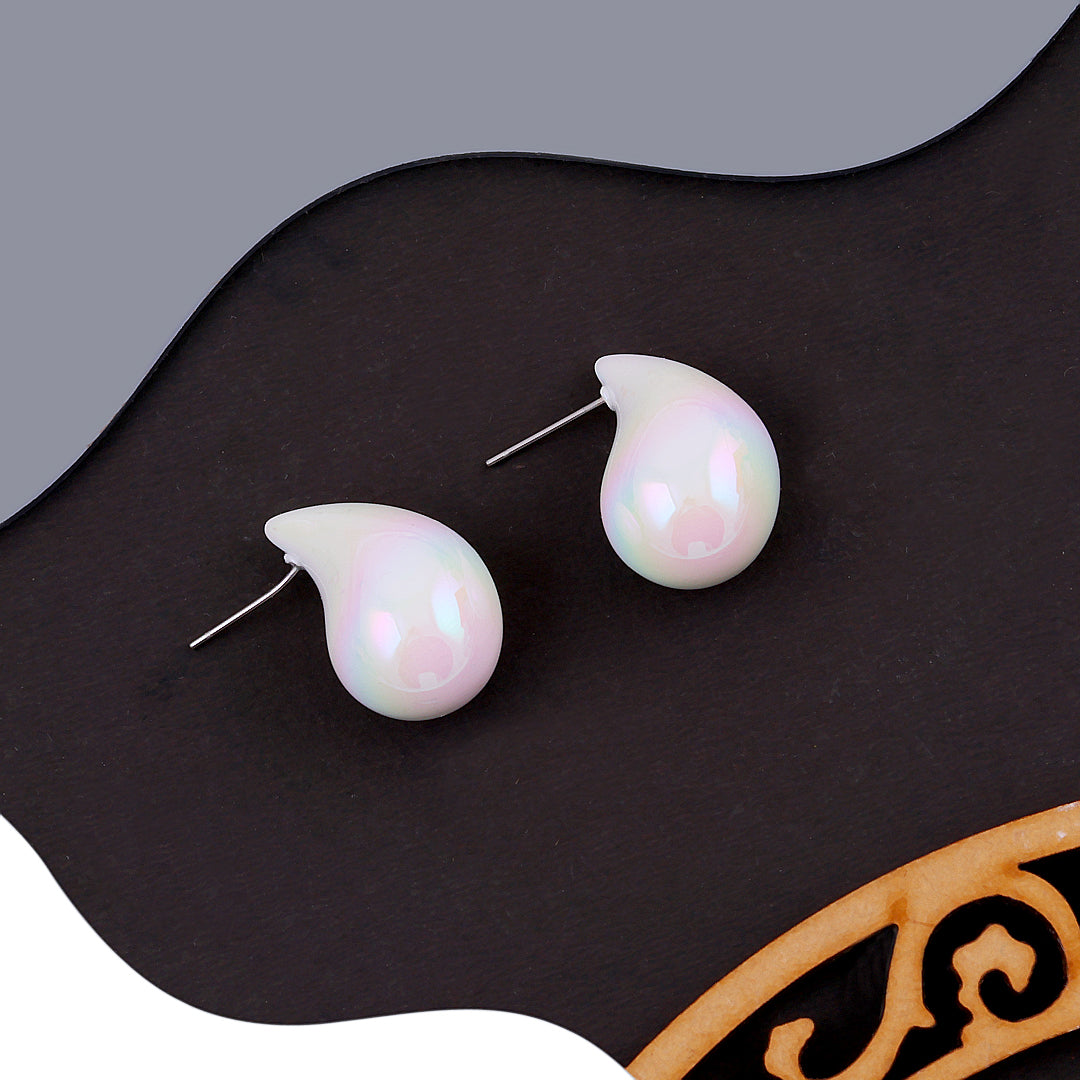 Tear Drop Stud Earrings