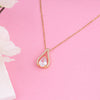 White Crystal necklace